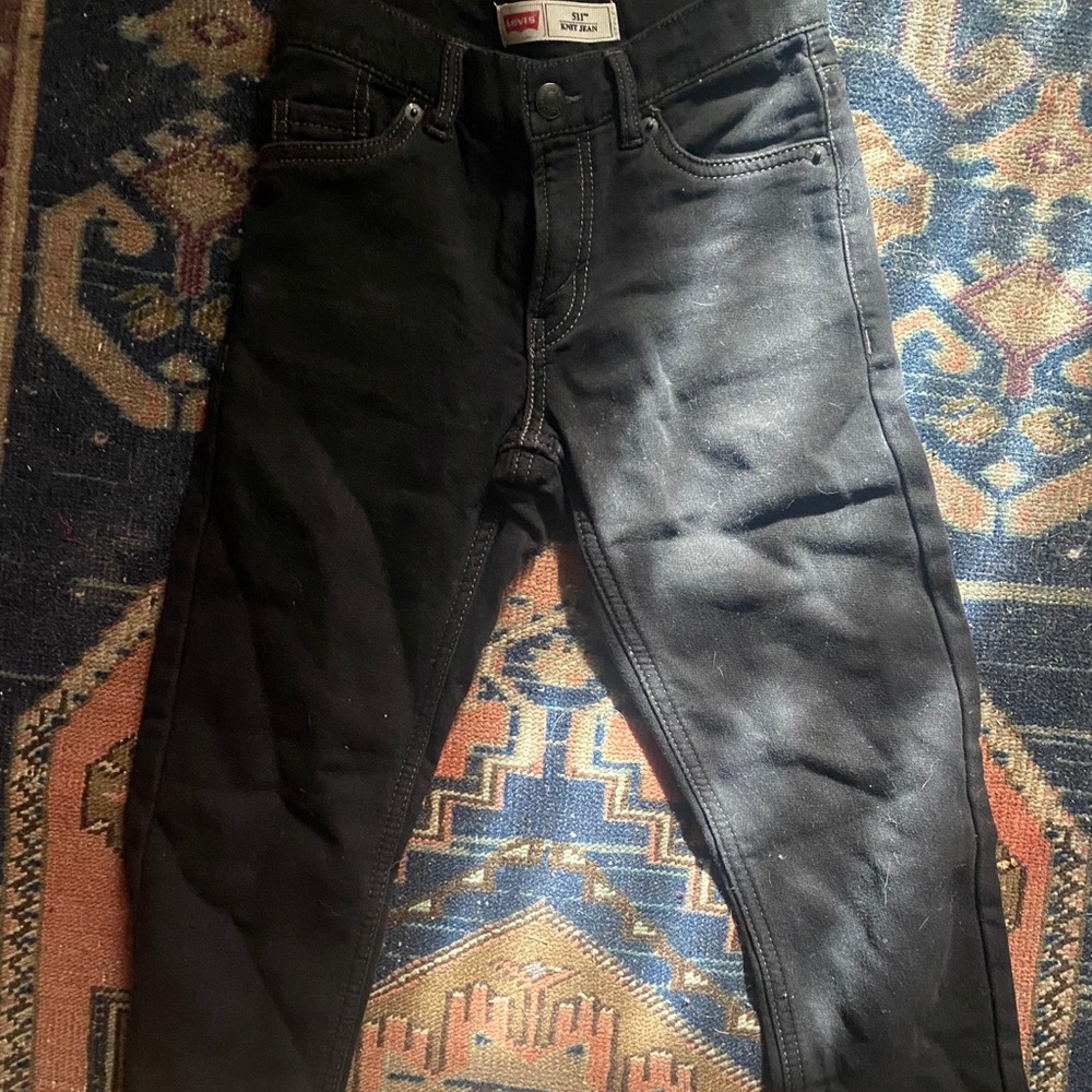 Levi black jeans